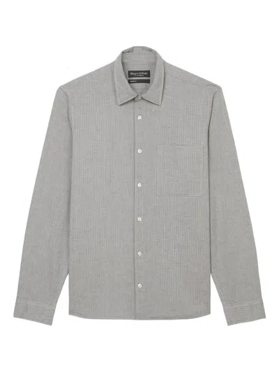 Marc O'polo Button-down Shirt In Gray