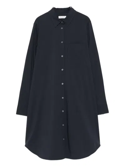 Marc O'polo Button-down Shirt Dress In Blue