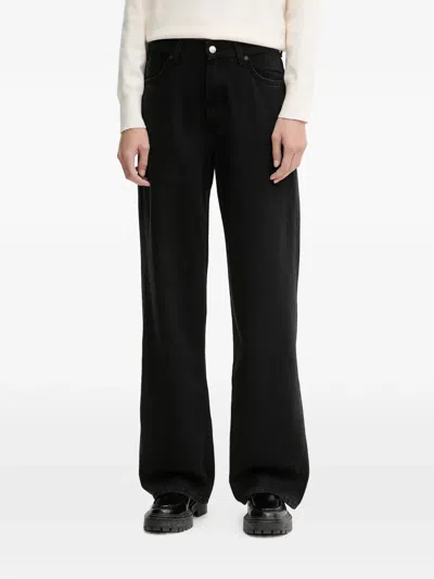 Marc O'polo Button-fastening Jeans In Black