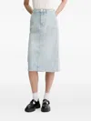Marc O'polo Button-fastening Pocket Skirt In Blue