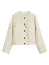 Marc O'polo Button-front Jacket In Neutral