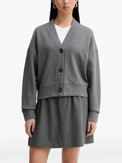 Marc O'polo Button Knitwear In Gray