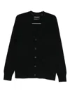Marc O'polo Button Pocket Cardigan In Black