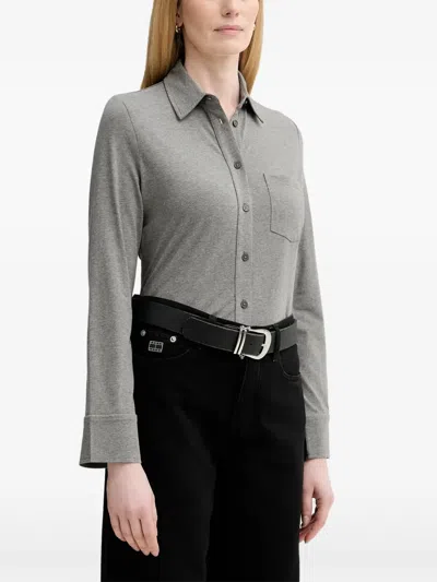 Marc O'polo Button Pocket Shirt In Gray
