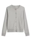 Marc O'polo Button-up Cardigan In Gray