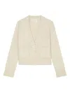 Marc O'polo Button-up Knitted Cardigan In Neutral