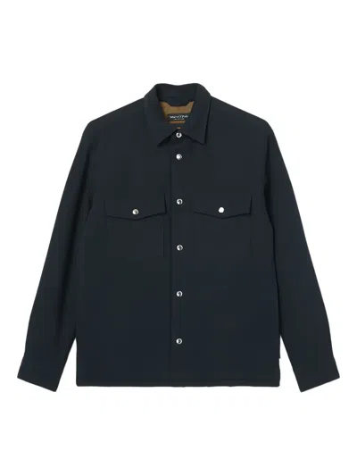 Marc O'polo Button-up Overshirt In Black