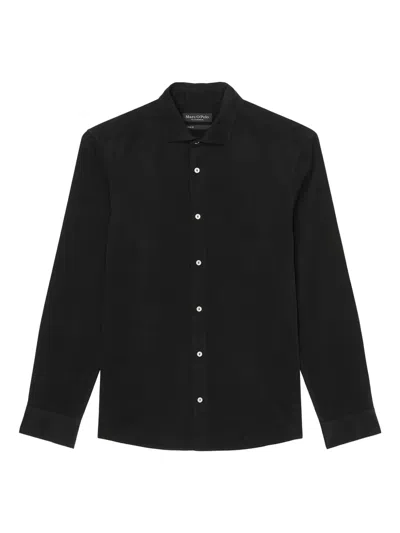 Marc O'polo Button-up Shirt In Black