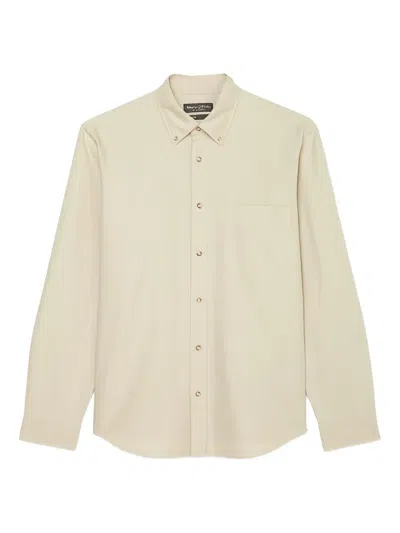 Marc O'polo Button-up Shirt In Neutral