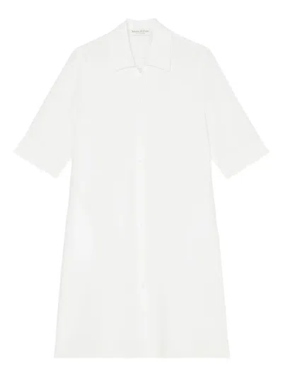 Marc O'polo Button-up Shirt Dress In White