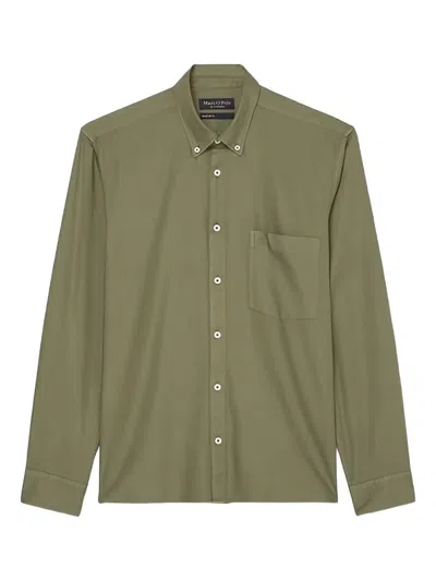 Marc O'polo Button-up Shirt In Green