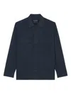 Marc O'polo Button-up Utility Shirt In Blue