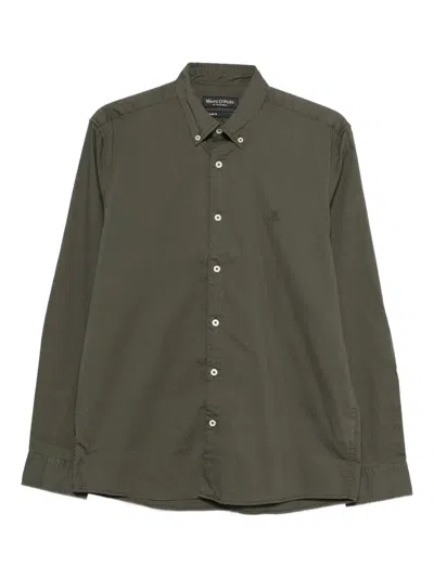 Marc O'polo Buttoned Long-sleeve Shirt In Multi