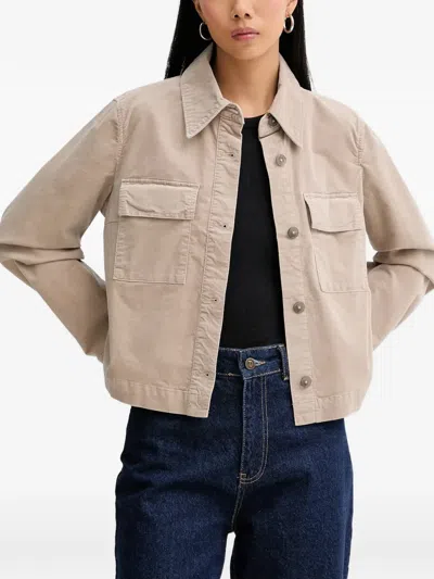 Marc O'polo Buttoned Pocket Jacket In Neutral