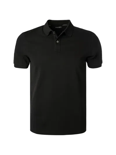 Marc O'polo Buttoned Polo Shirt In Black
