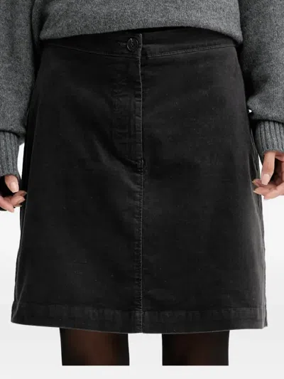 Marc O'polo Button-fastening A-line Skirt In Black