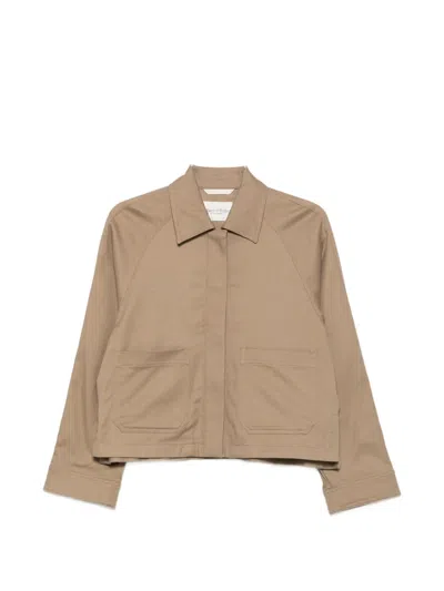 Marc O'polo Button-fastening Pocket Jacket In Brown
