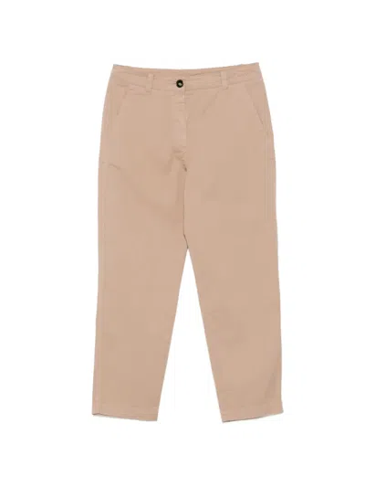 Marc O'polo Button-fastening Trousers In Brown