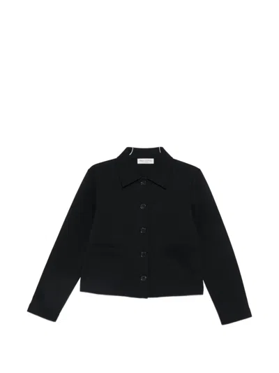 Marc O'polo Button-up Patch-pocket Jacket In Blue