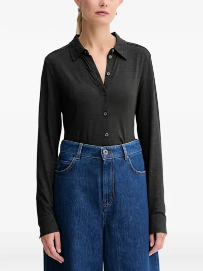 Marc O'polo Button-up Shirt In Black