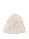 Marc O'polo Cable-knit Beanie Hat In Gray