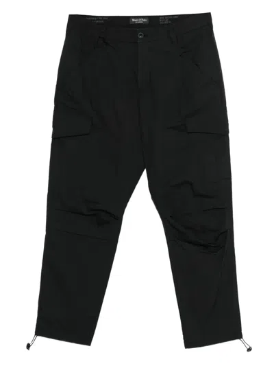 Marc O'polo Cargo-pocket Pants In Black