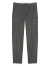 Marc O'polo Cargo-pockets Tailored Trousers In Black