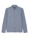Marc O'polo Chambray Shirt In Blue