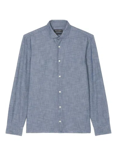 Marc O'polo Chambray Shirt In Blue