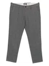 Marc O'polo Check-print Trousers In Gray