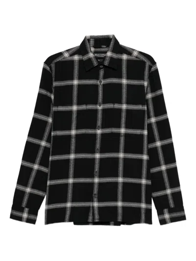 Marc O'polo Checked Black Shirt