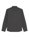 Marc O'polo Checked Button-up Shirt In Gray