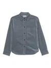 Marc O'polo Chest-pocket Shirt In Gray