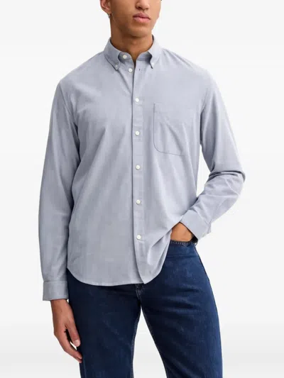 Marc O'polo Chest-pocket Shirt In Blue