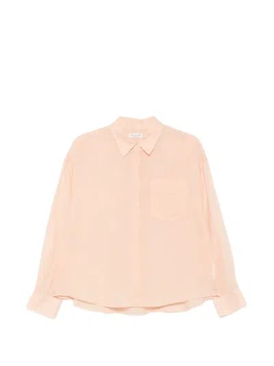 Marc O'polo Chest-pocket Shirt In Orange
