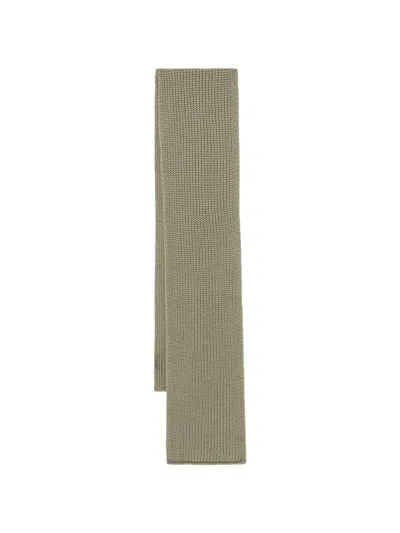 Marc O'polo Chunky-knit Scarf In Green