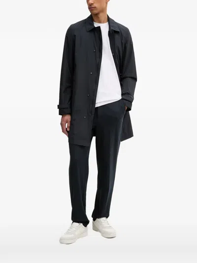 Marc O'polo Concealed-fastening Jacket In Black