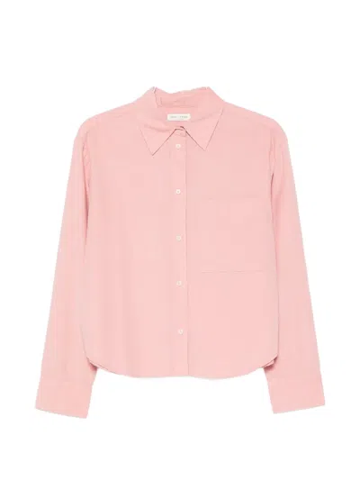 Marc O'polo Corduroy Chest-pocket Shirt In Pink