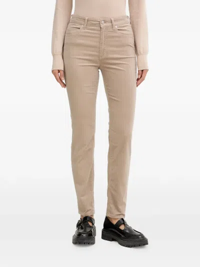 Marc O'polo Corduroy Trousers In Gold
