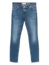 Marc O'polo Cotton-blend Skinny Jeans In Blue