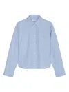 Marc O'polo Cotton Shirt In Blue