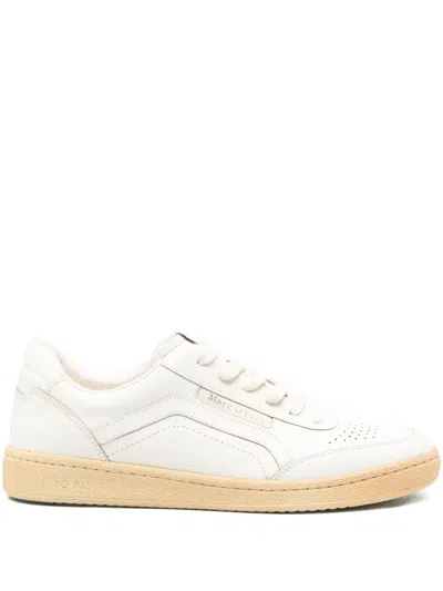 Marc O'polo Court Perforated Panel Sneakers In White