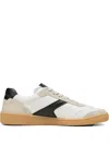 Marc O'polo Court Suede-panelled Low-top Sneakers In White