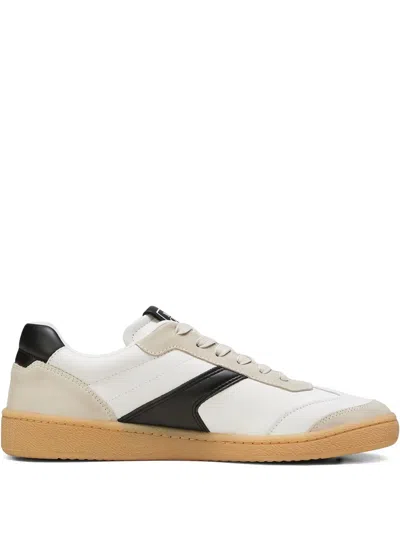 Marc O'polo Court Suede-panelled Low-top Trainers