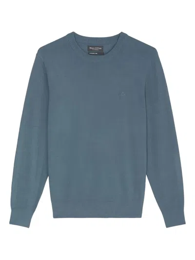 Marc O'polo Crew-neck Sweater In Blue