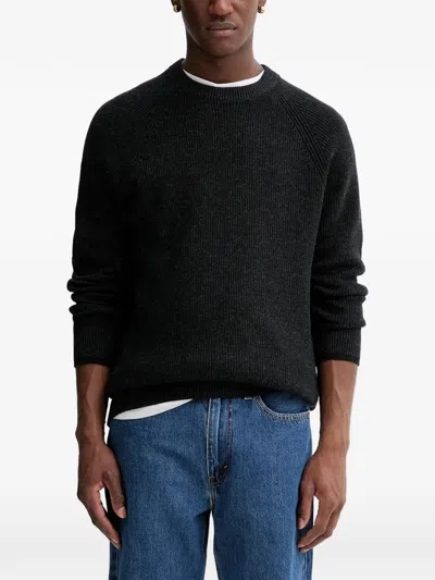 Marc O'polo Crew-neck Sweater In Black