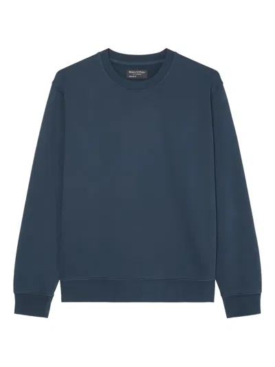 Marc O'polo Crew-neck Sweatshirt In Blue