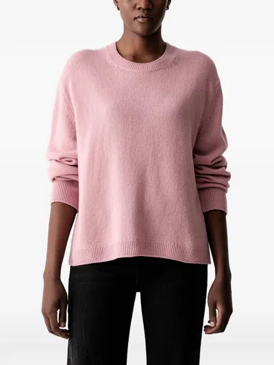 Marc O'polo Crew-neck Sweater In Rosa