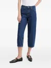 Marc O'polo Cropped Jeans In Blue
