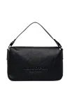 Marc O'polo Debossed Tote Bag In Black